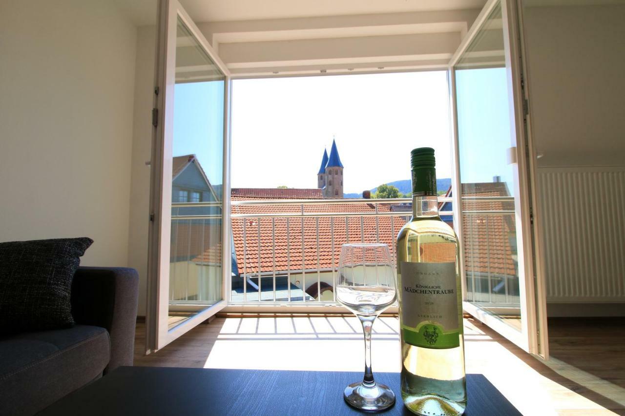 Ferienwohnung Klosterblick Drübeck Buitenkant foto